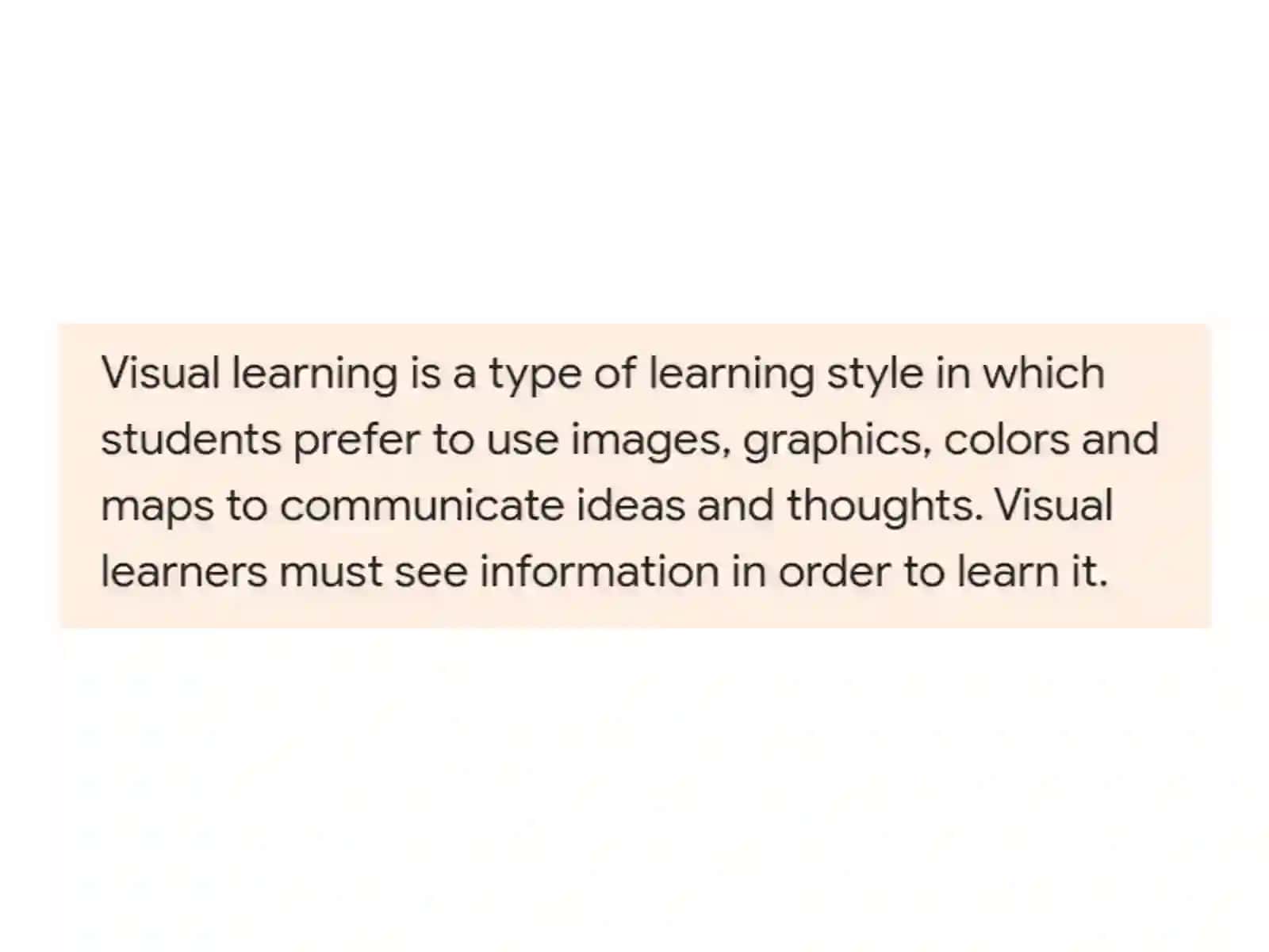 Visuallearning 2