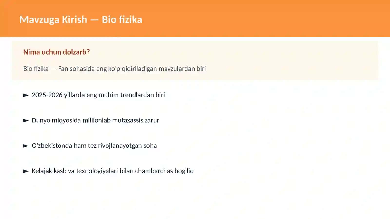 Bio fizika 2