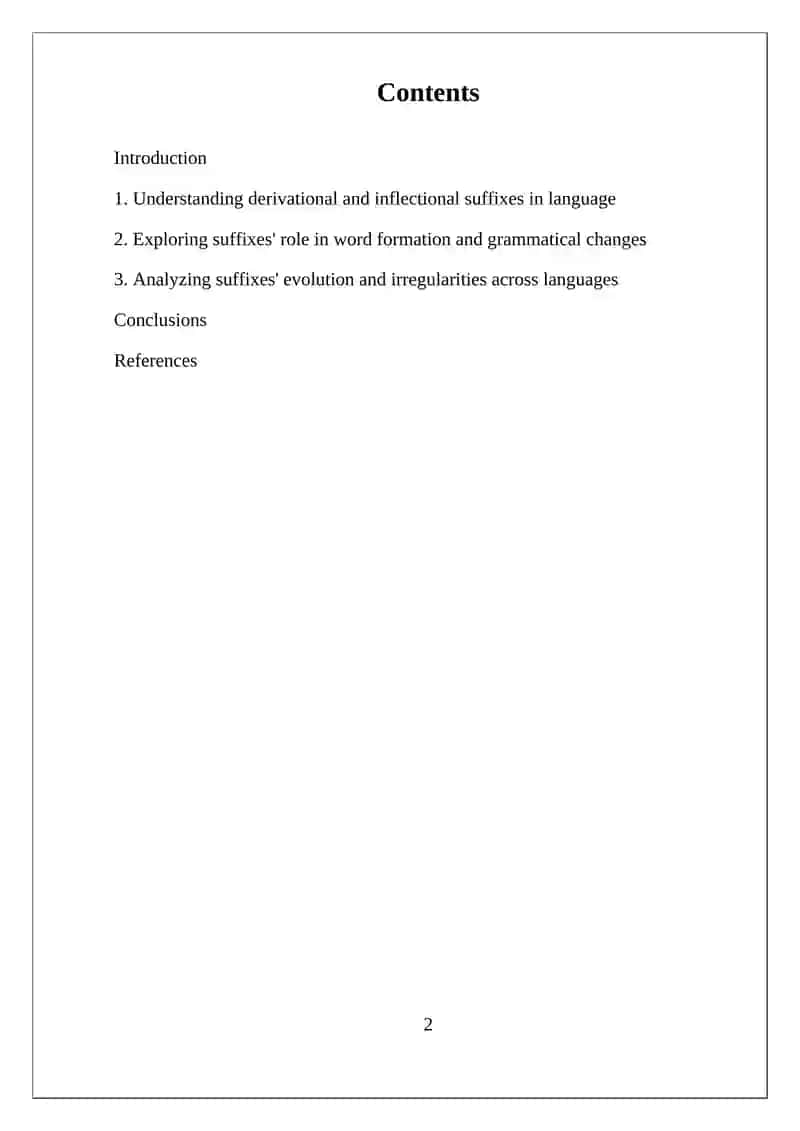 SUFFIXES 2