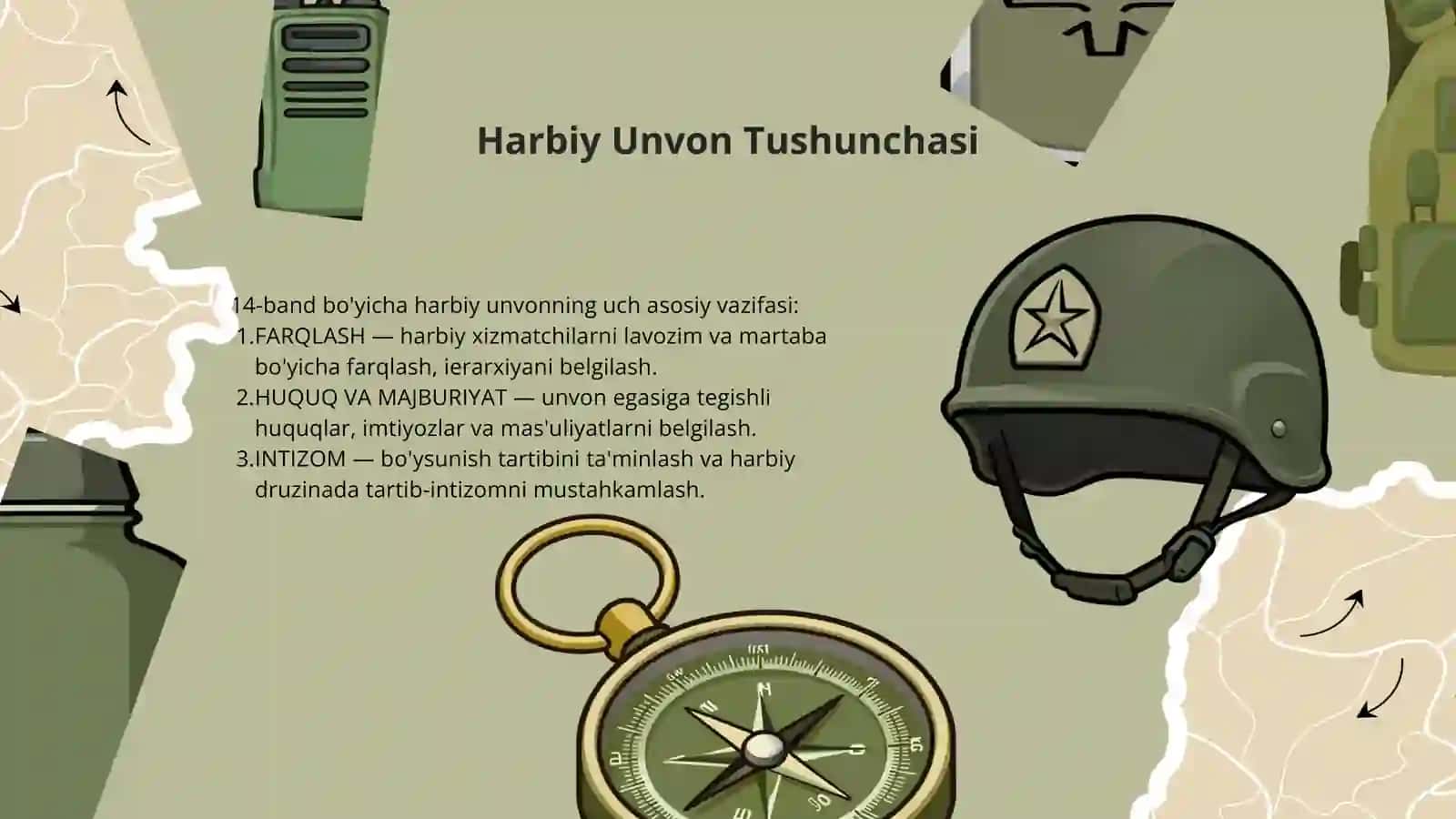 O'zbekiston Respublikasi Qurolli Kuchlari harbiy xizmatchilarining harbiy unvonlari va farqlovchi belgilari 2