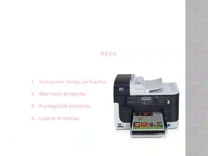 Canon printerlari haqida 2