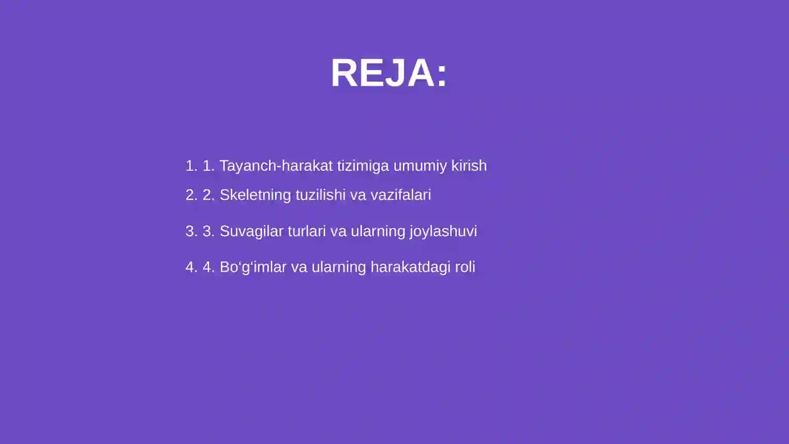 Tayanch Harakat Sistemasi 2
