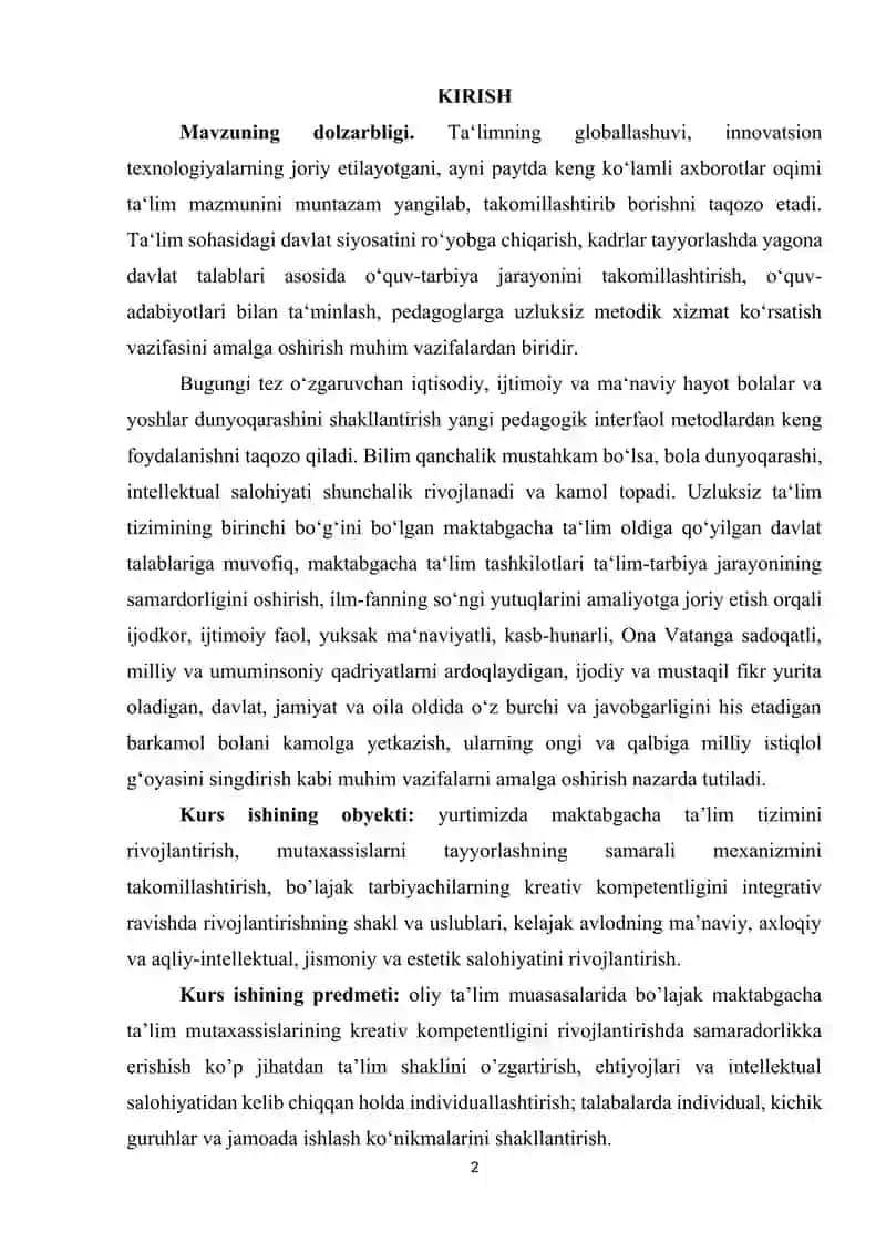 MTTlarda Mashg'ulotlarni Tashkil Etishda Pedagogik Texnologiyalardan Foydalnish 2