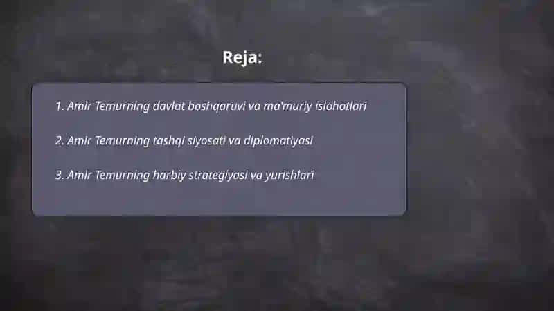 Amir Temur buyuk davlat arbobi 2