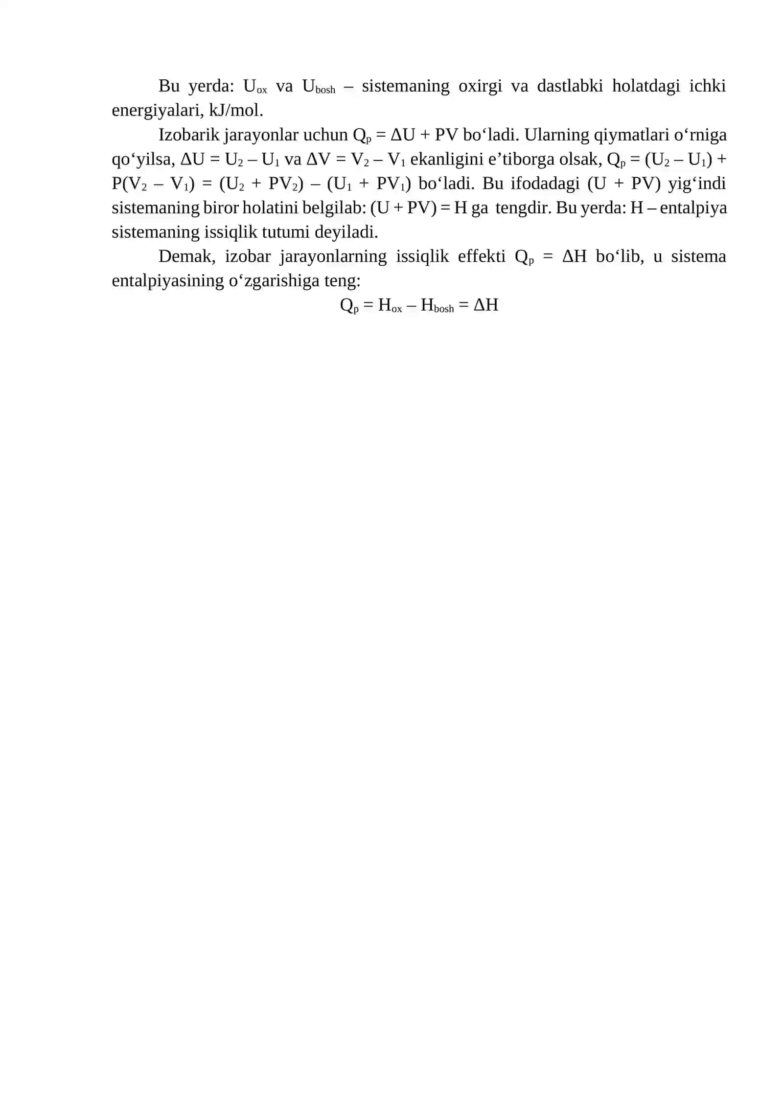 Termоdinamika qоnunlari 2