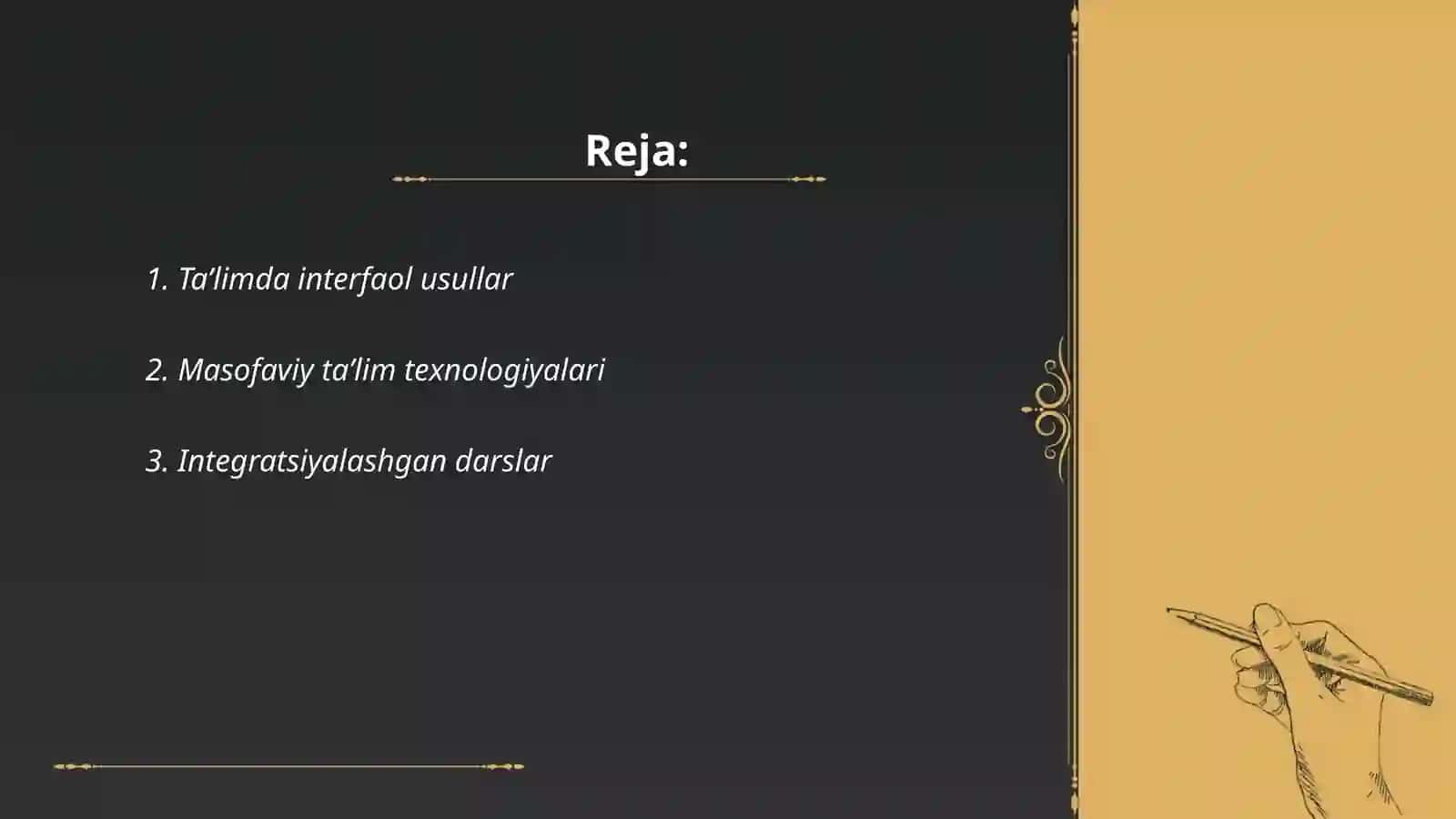 Taʼlimda interfaol usullar 2