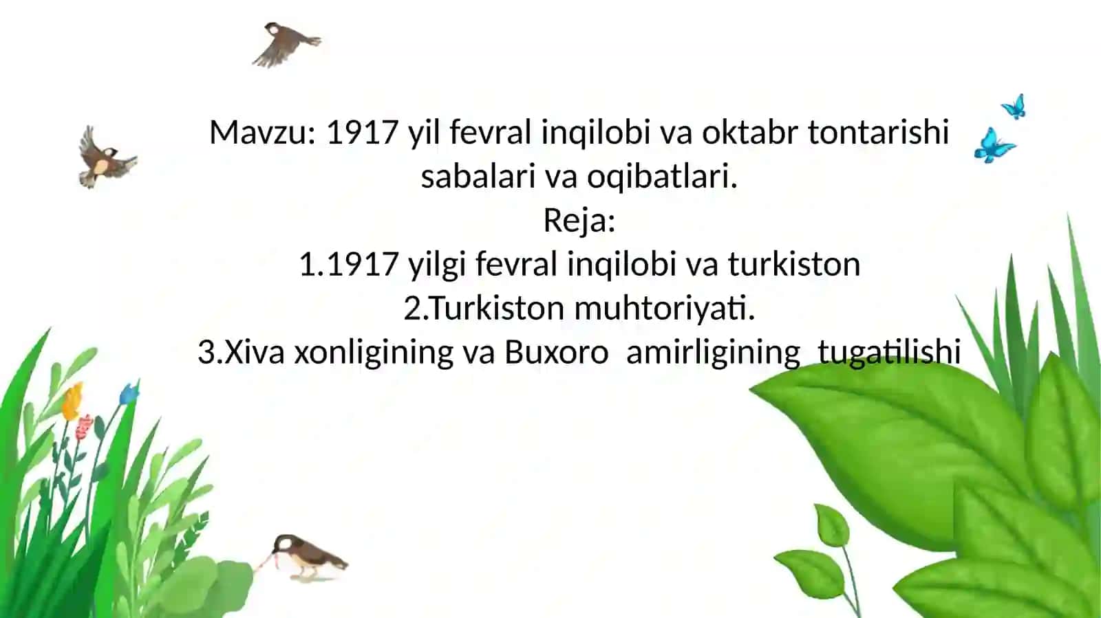 Kuziyev Sardorning O'zbekiston tarixi Fanidan Tayyorlagan Mustaqilishi 2