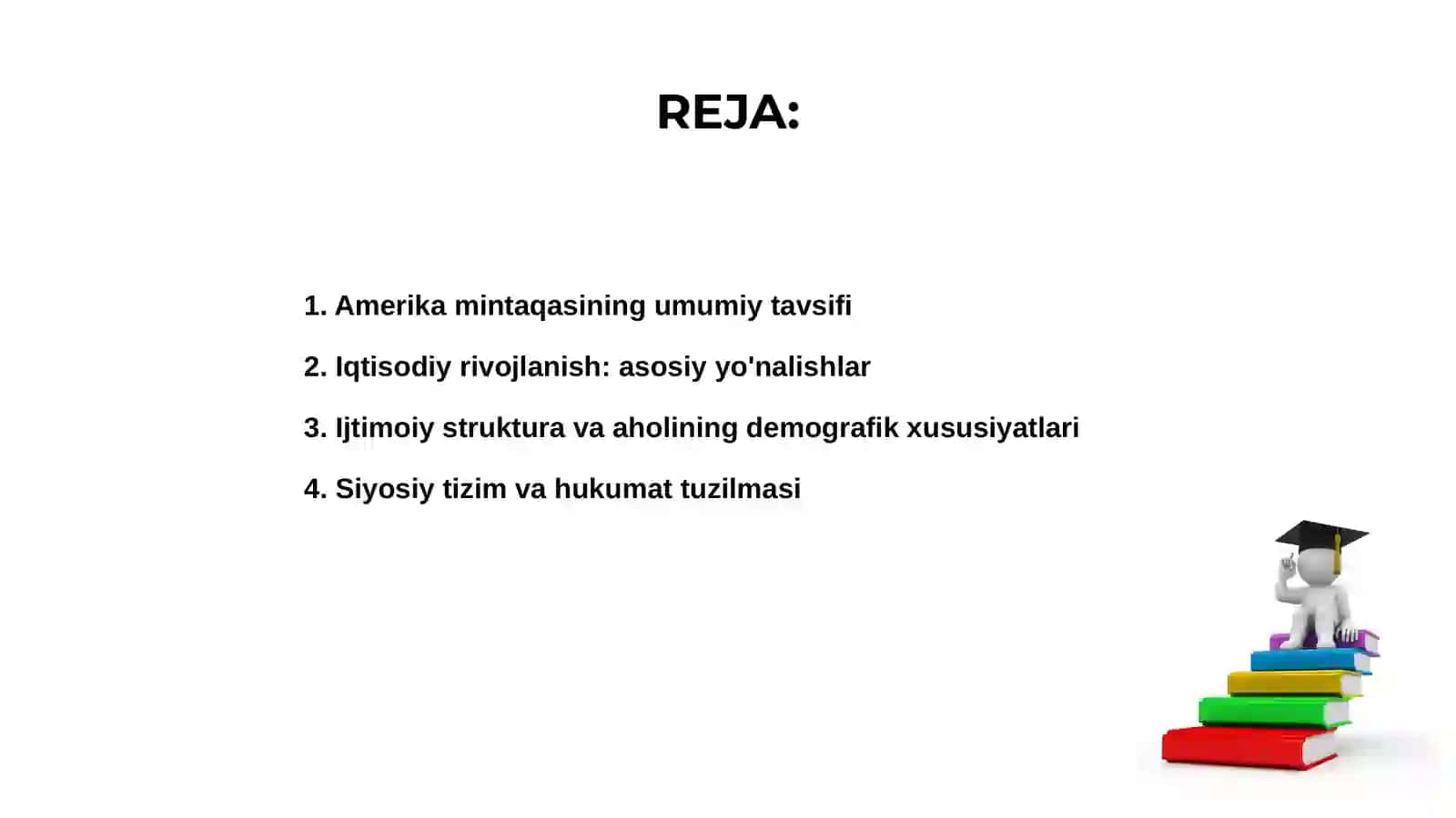 Amerika mintaqasining iqtisodiy-ijtimoiy va siyosiy geografiyasi 2
