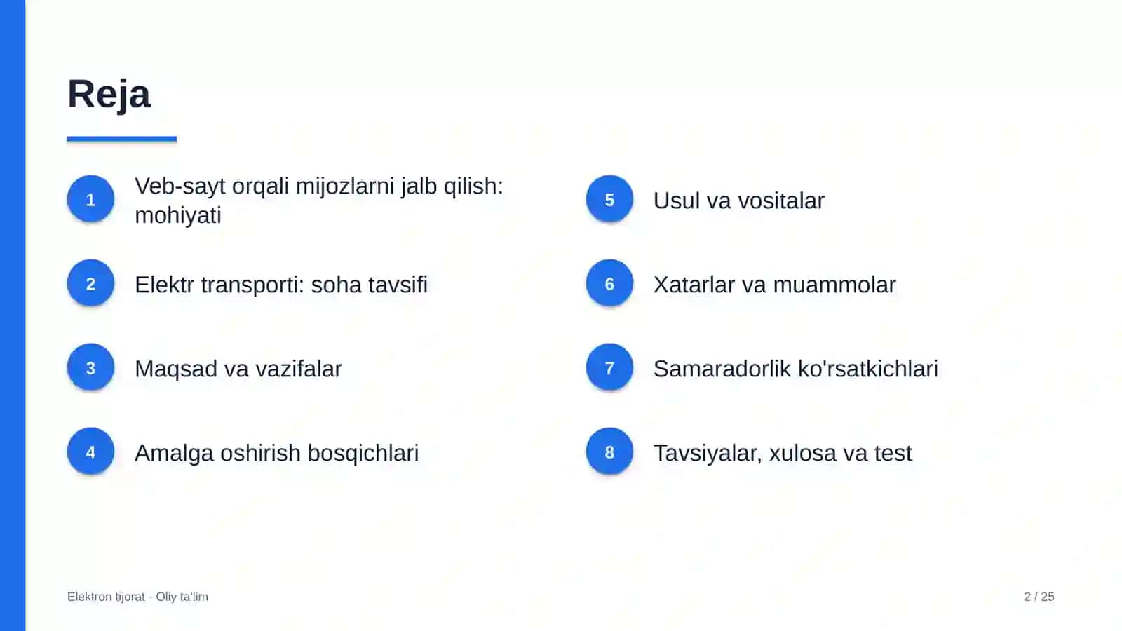 elektr transportida veb sayt orqali mijozlarni jalb qilish 7094 2