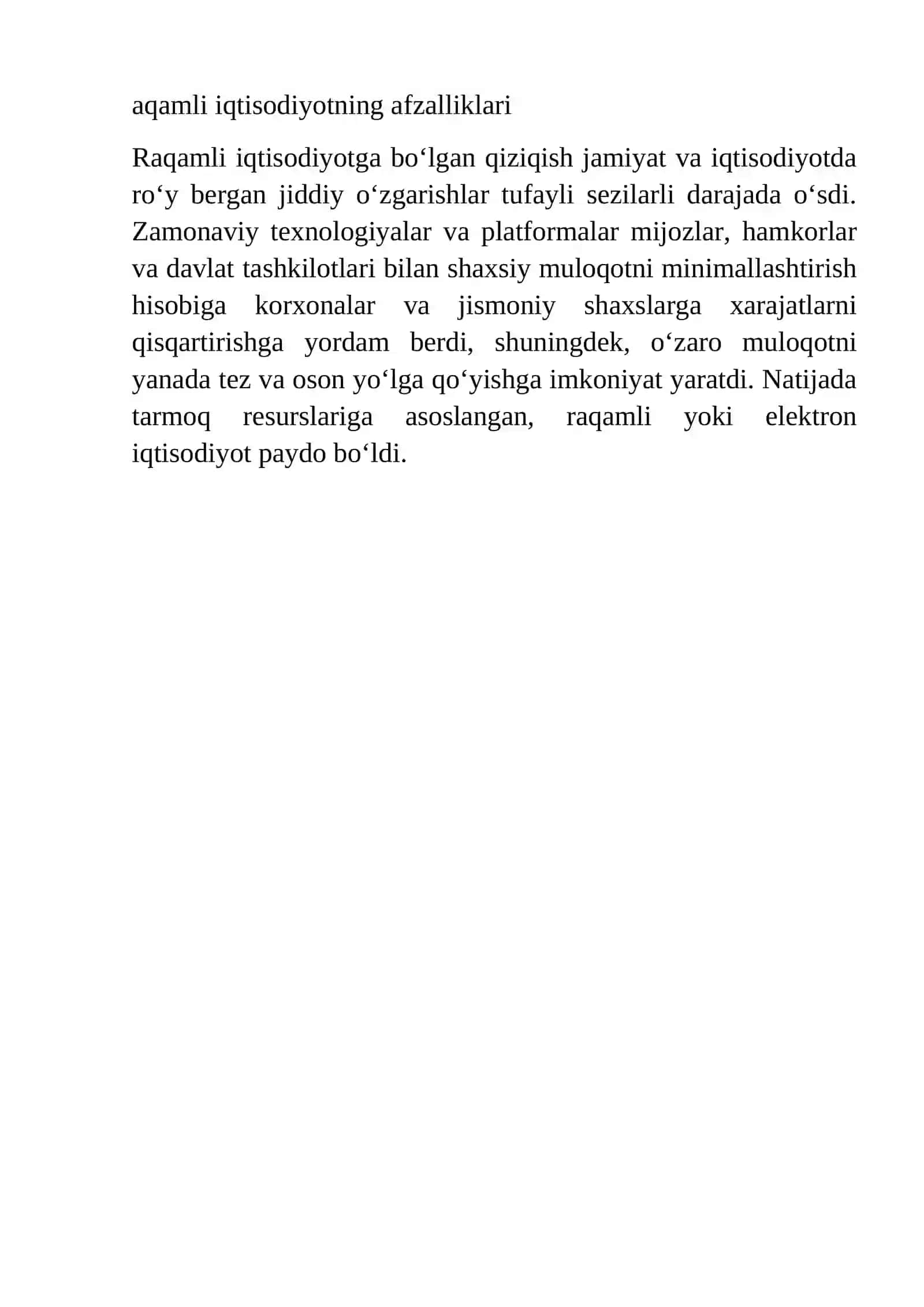 Raqamli iqtisodiyotda axborot xavfsizligini ta’minlash Haqida qisqacha faktlar bilan tanishamiz 2