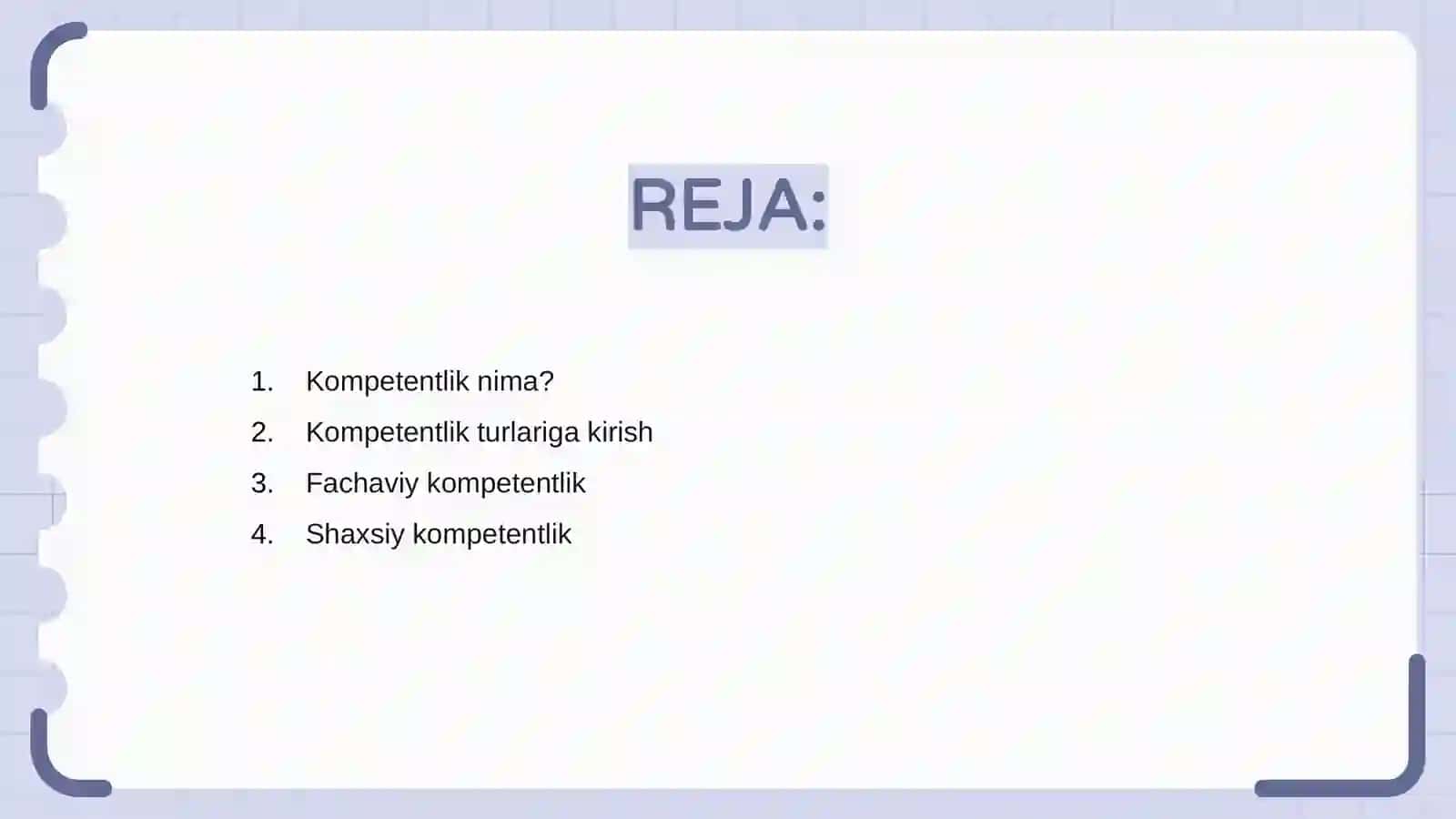 Kompetentlik va uning turlari 2