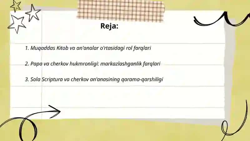 Xristianlikdagi asosiy oqimlar 2