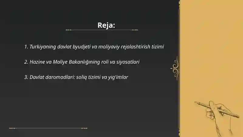 Turkiyaning davlat moliyasi va raqamli moliya tizimi 2