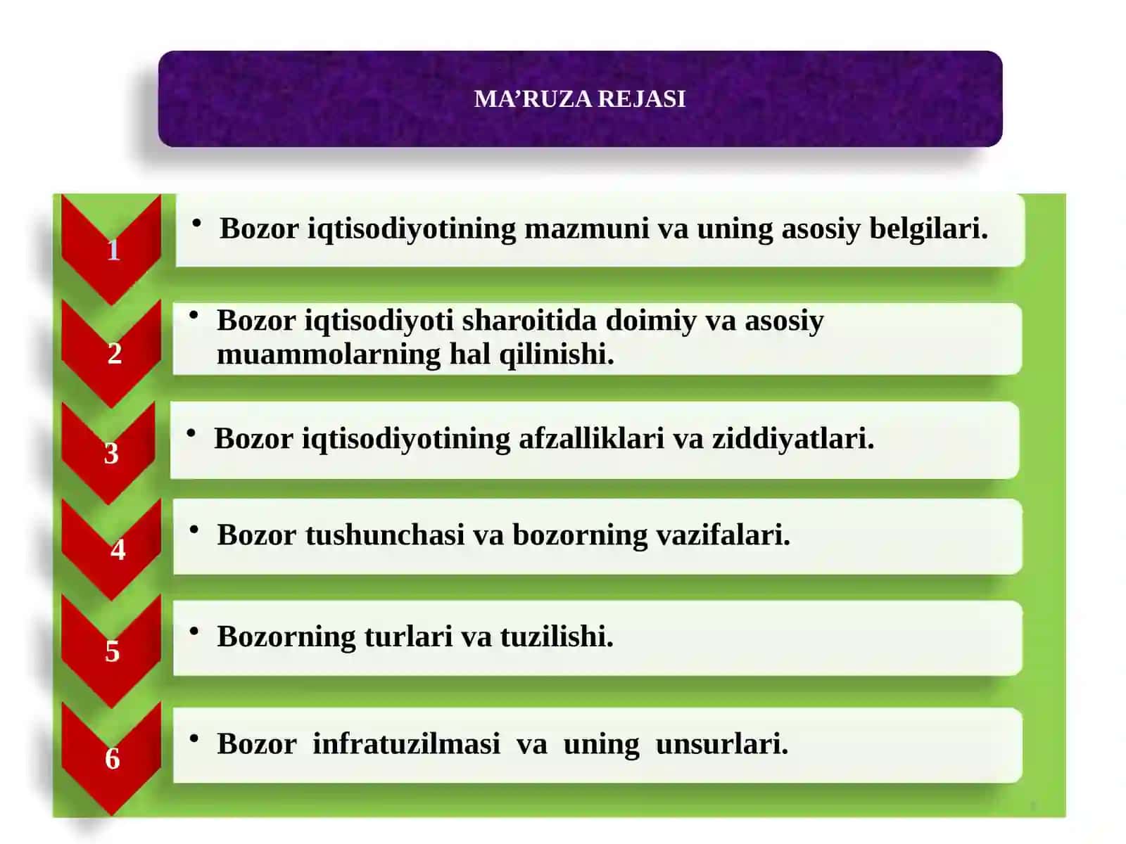 Iqtisodiyot nazariyasi 2