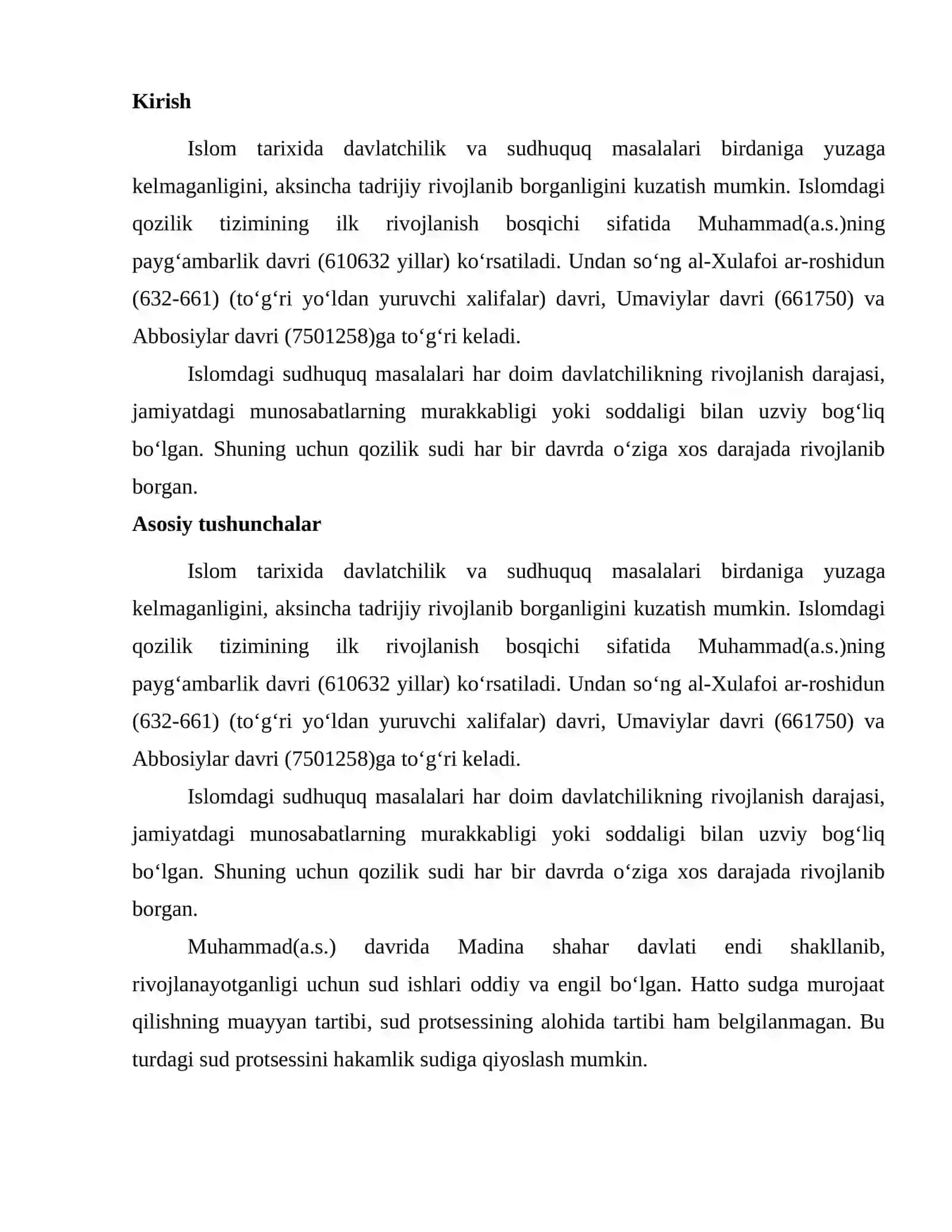 Shariatda sud tizimi 2