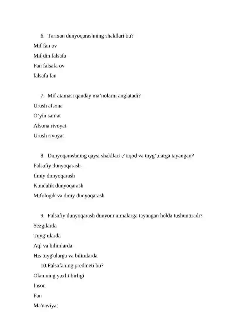 Falsafa 2