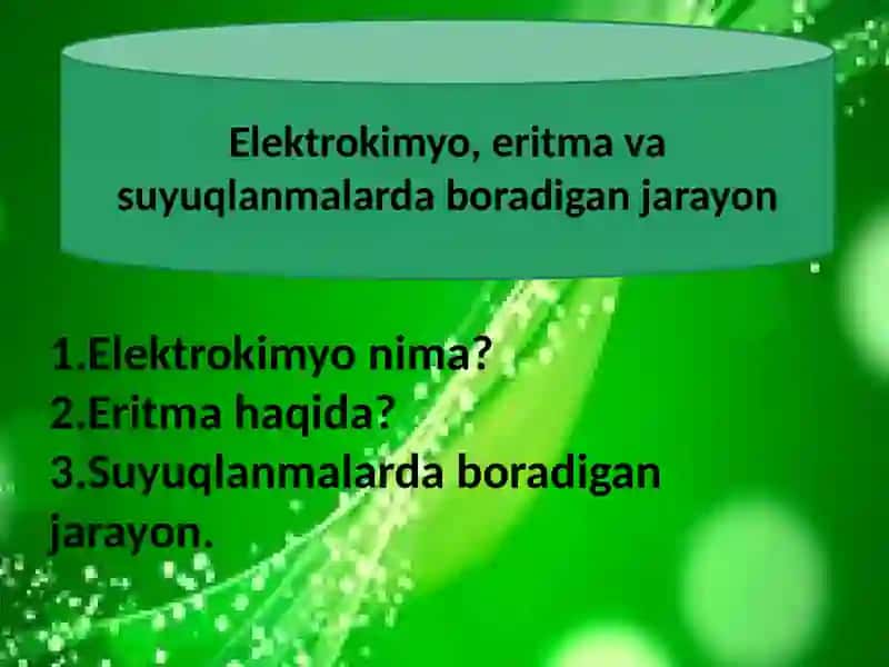 Elektrokimyo 2