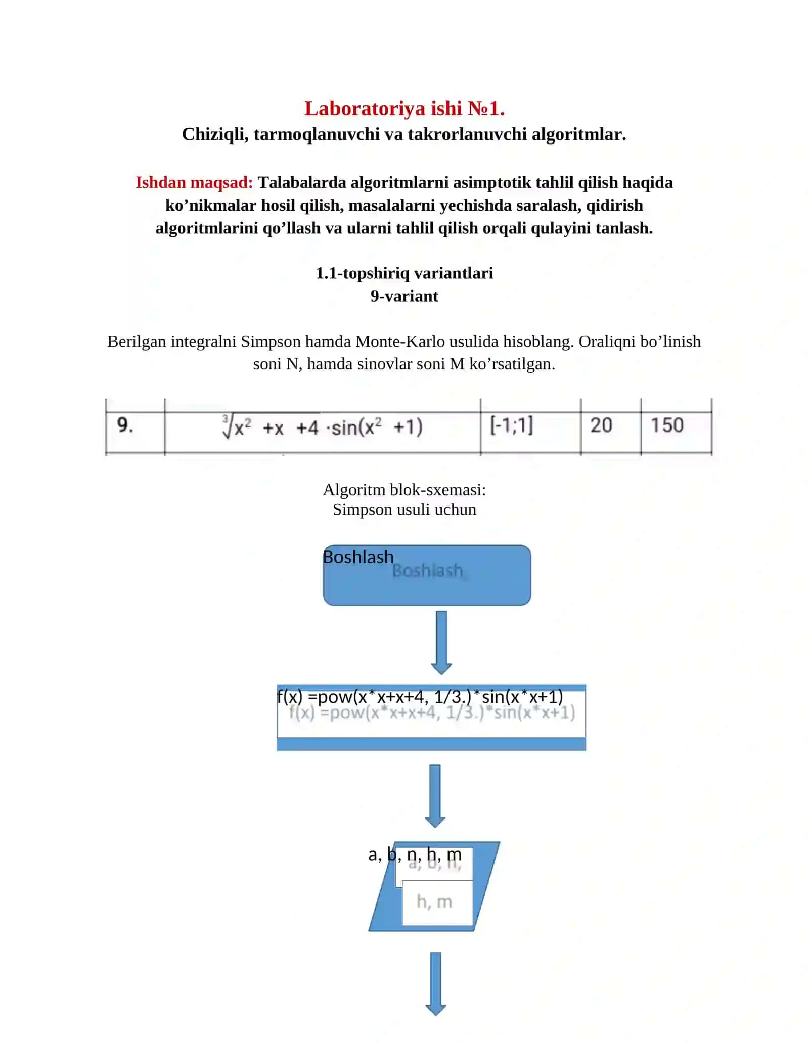 Algoritmlar 2
