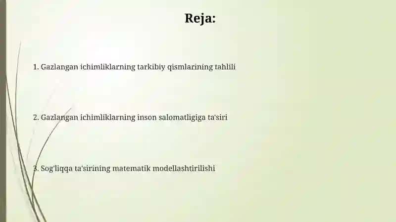 Gazlangan ichimliklarining sog'liqqa ta'siri 2