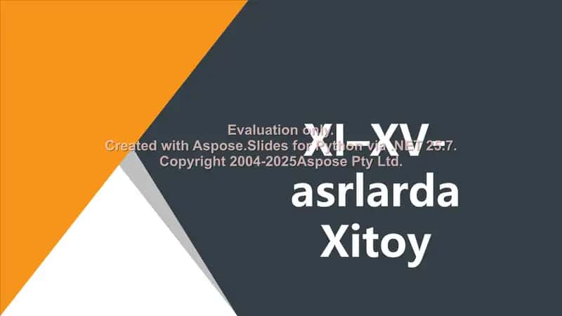 XI–XV-asrlarda Xitoy tarixi 2