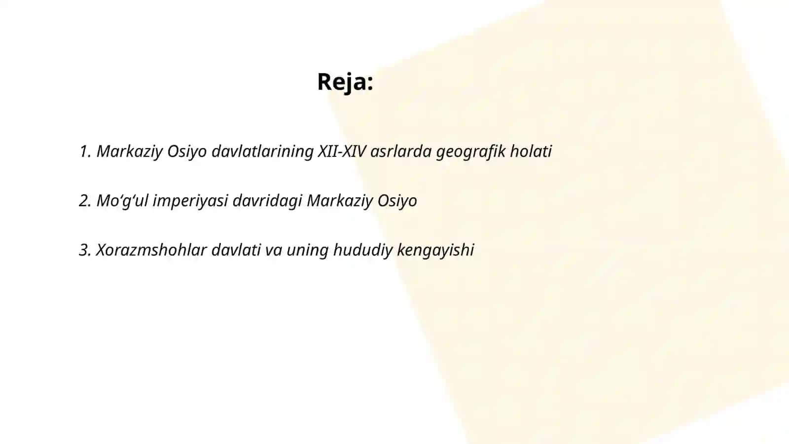 Markaziy Osiyoning XII-XIV asrlardagi tarixiy geografiyasi 2