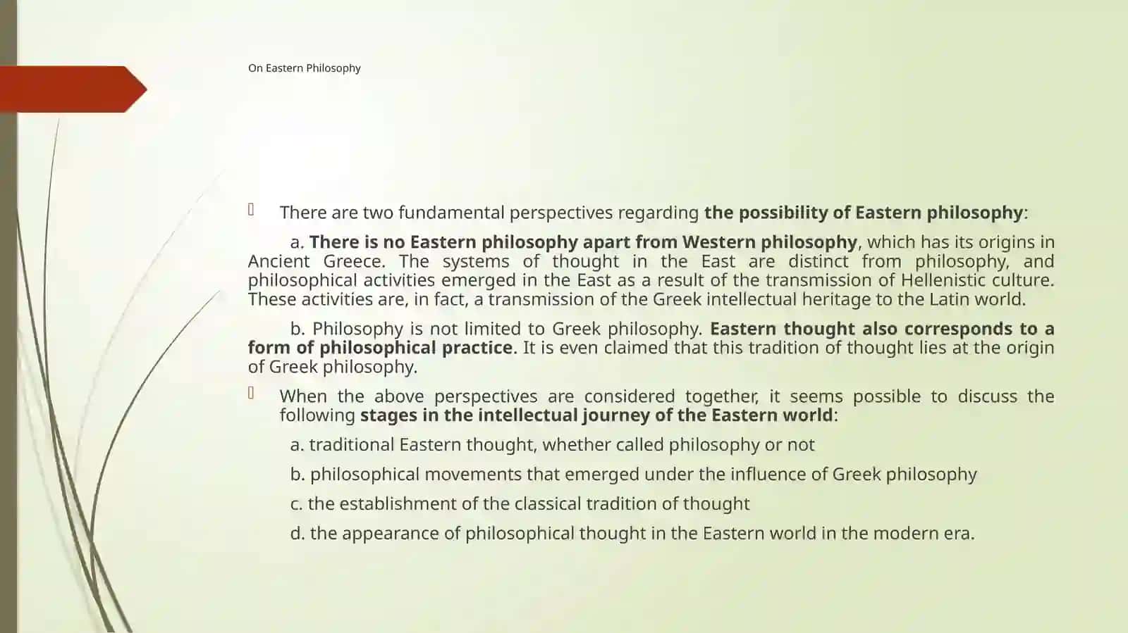 EASTERN PHILOSOPHY 2