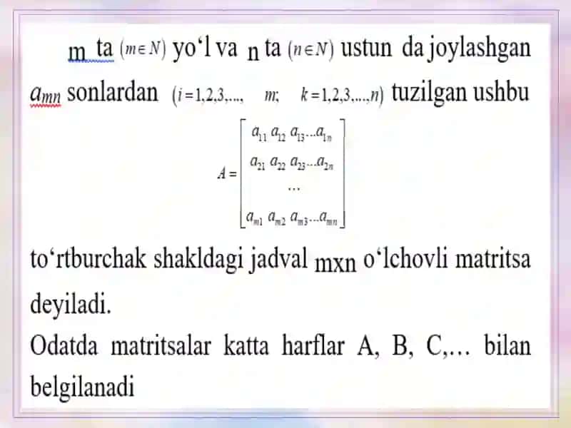 Matritsavadeterminantlar 2