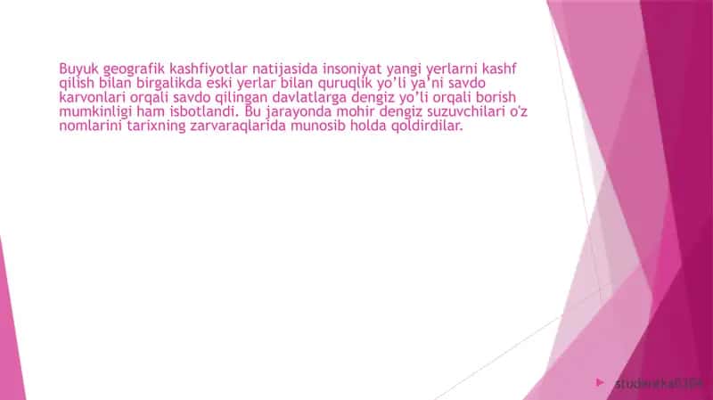 Buyuk geografik kashfiyotlar 2