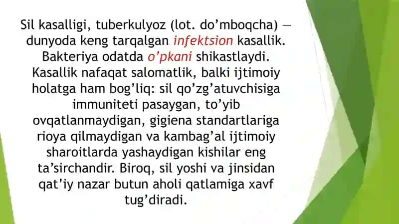 Sil va bronxial astma kasalliklari bilan og‘rigan maktab o‘quvchilari bilan mashg‘ulot o‘tish tamoyillari 2