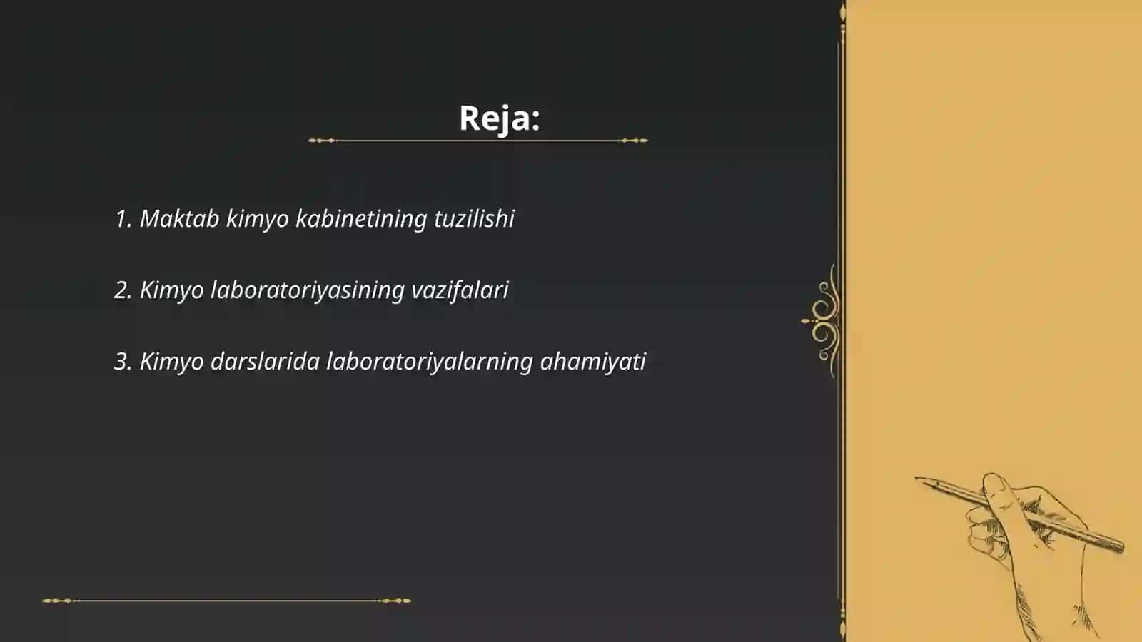 Maktab kimyo kabineti va uning vazifalari 2