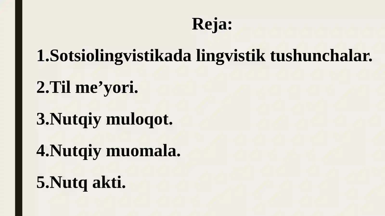 SOTSIOLINGVISTIKADA LINGVISTIK TUSHUNCHALAR 2