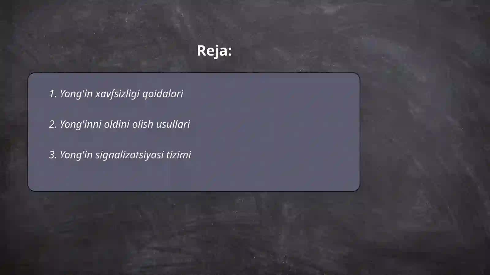 Tamirlash ustaxonalarida yongʼin xavfsizligi choralari 2