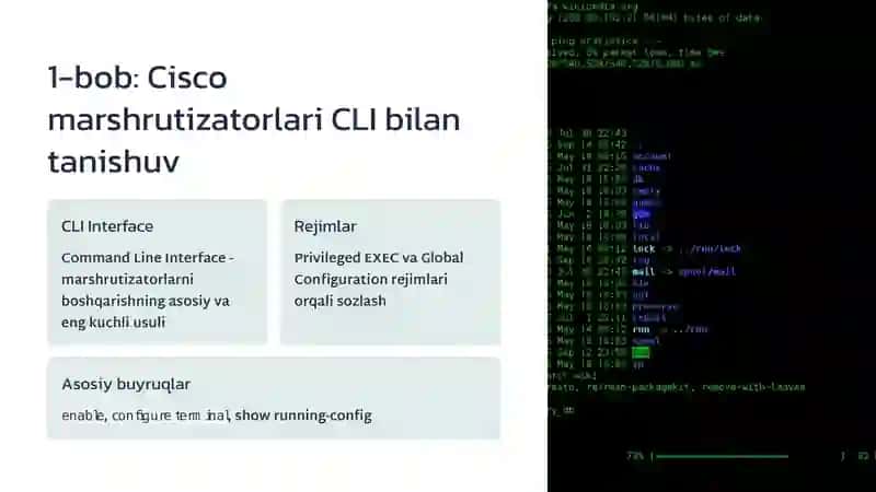 Cisco Marshrutizatorlari va VLAN 2