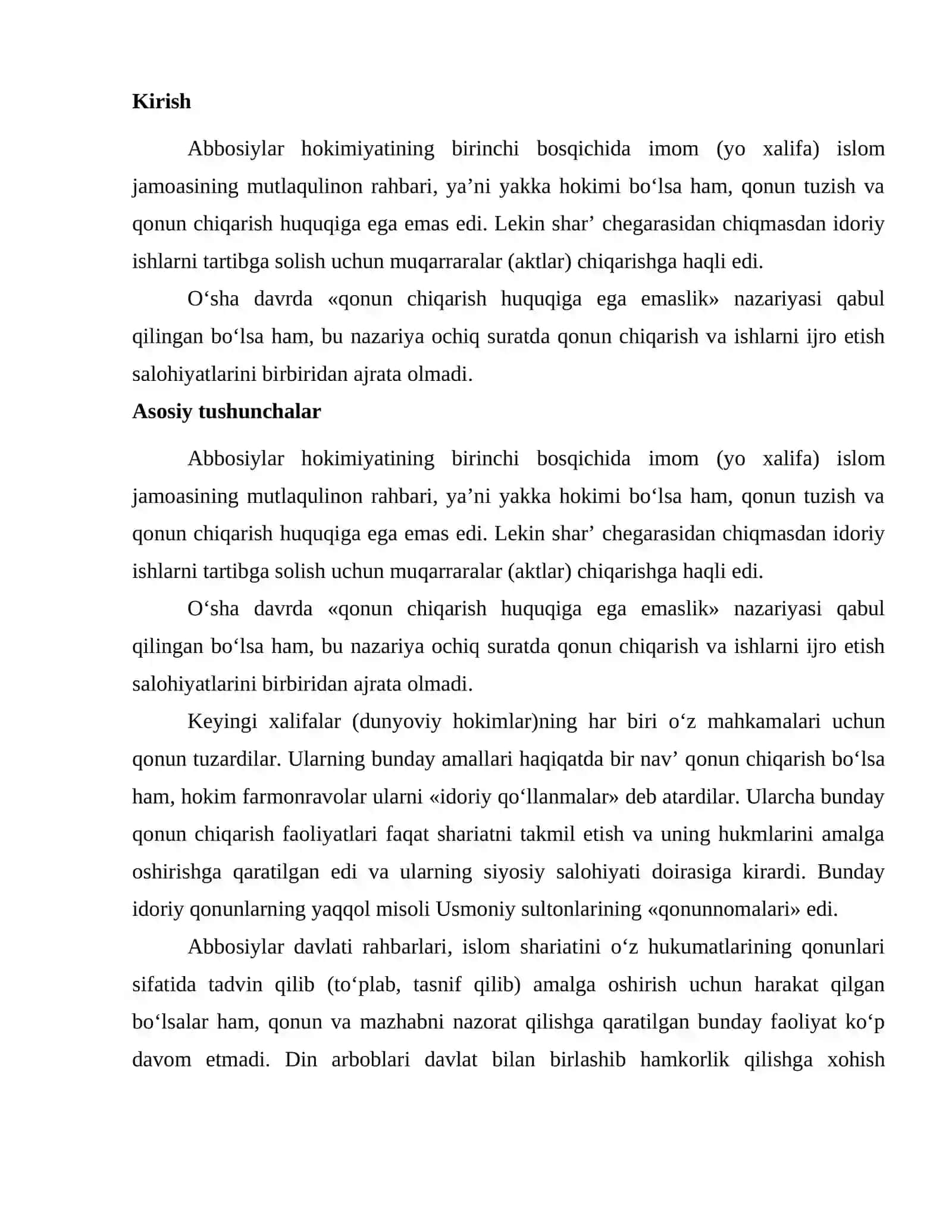 Islom huquqi boʻyicha islohotlar va majallaning yuzaga kelishi 2