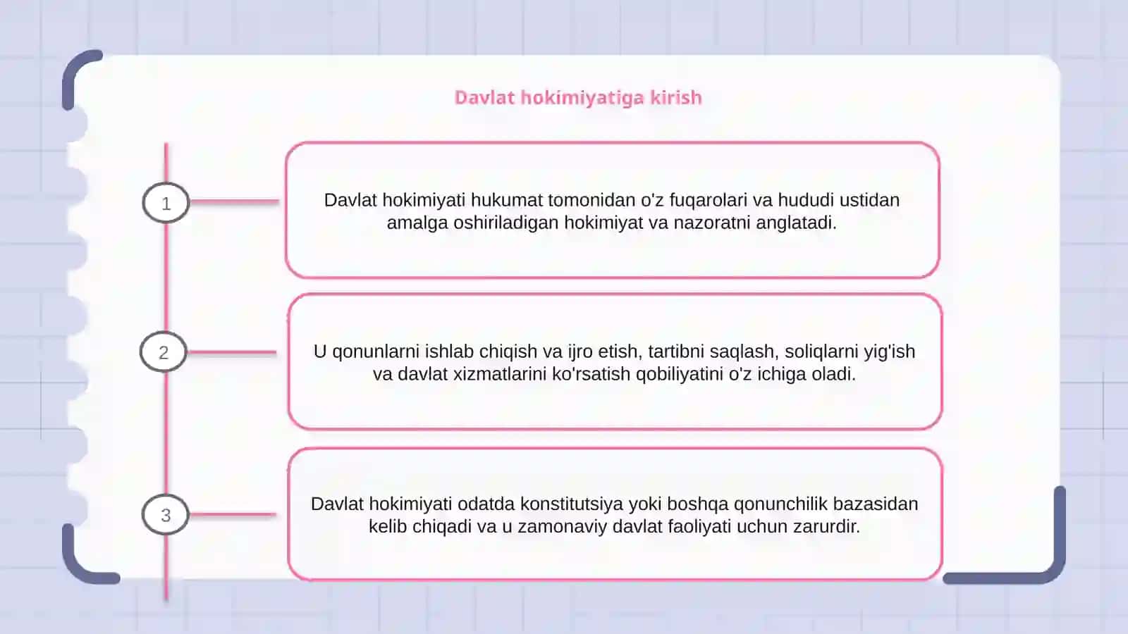 Davlat hokimiyatiga kirish 2