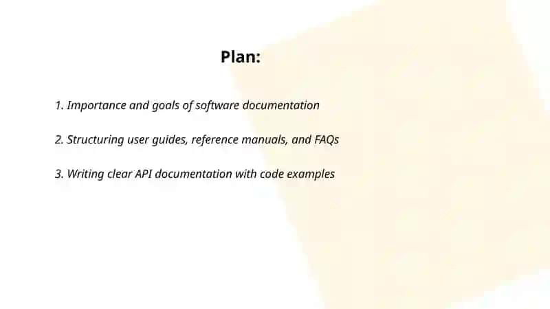 Software Documentation: Best Practices and Examples 2
