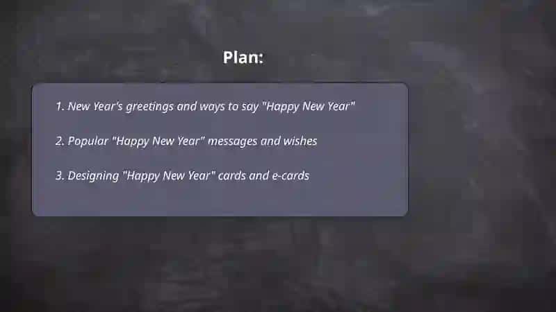 Happy New Year 2