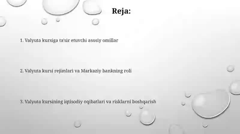 Valyutakursi va uning ta'siri 2