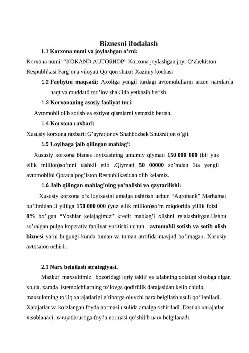 Avtomobil oldi sotisi va extiyot qisimlar 2