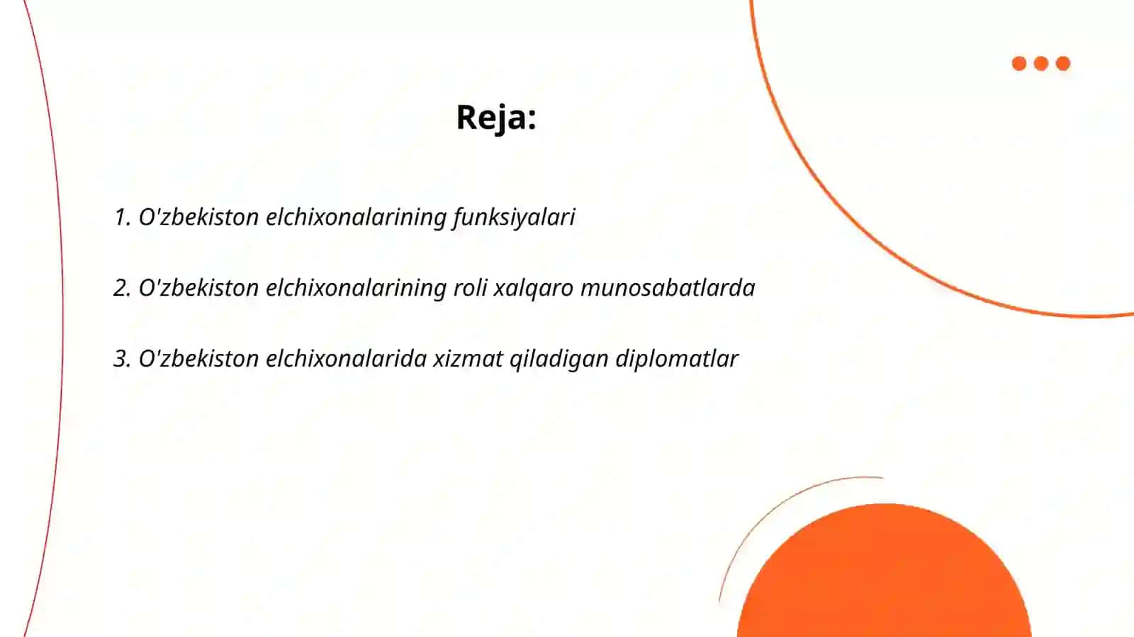 O'zbekistonning elchixonalari 2