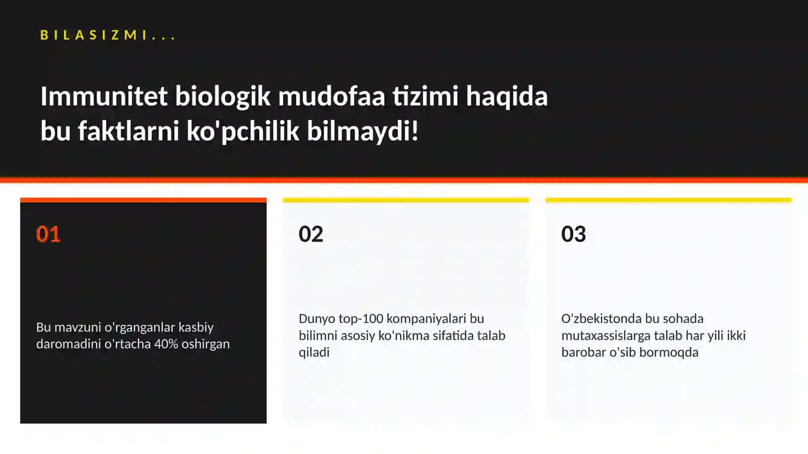 Immunitet biologik mudofaa tizimi 2