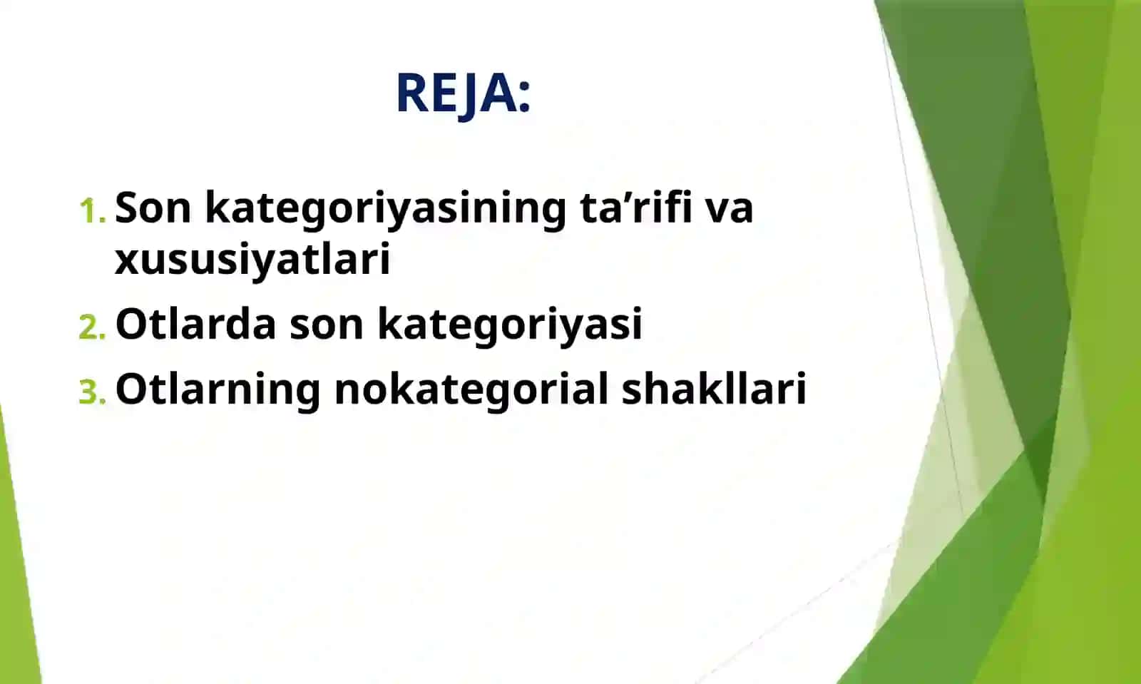 OTLARDAGI SON KATEGORIYASI 2