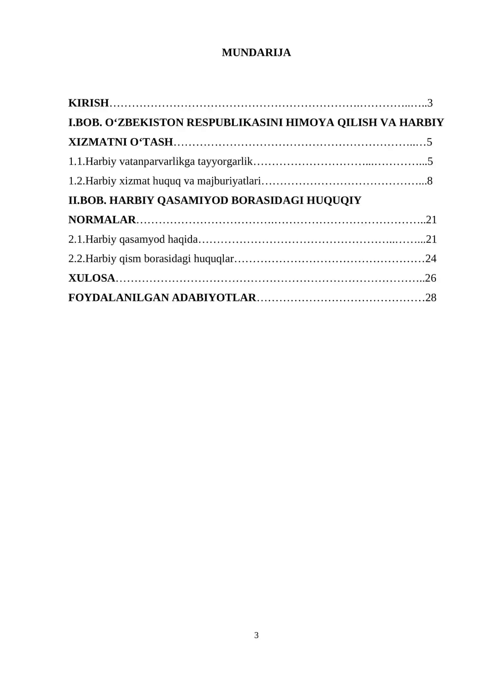 HARBIY QISM 2