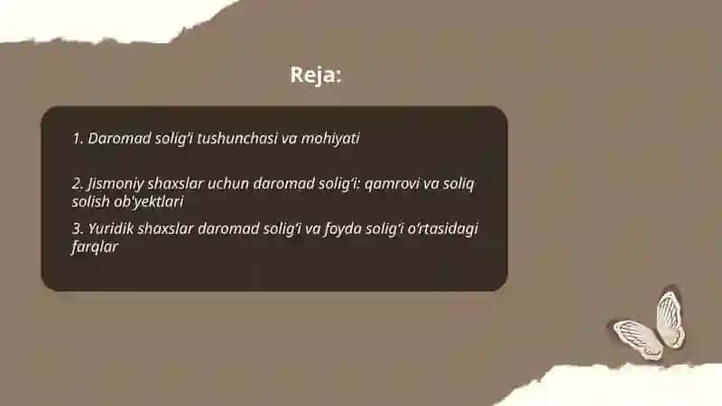 Daromad solig‘i 2