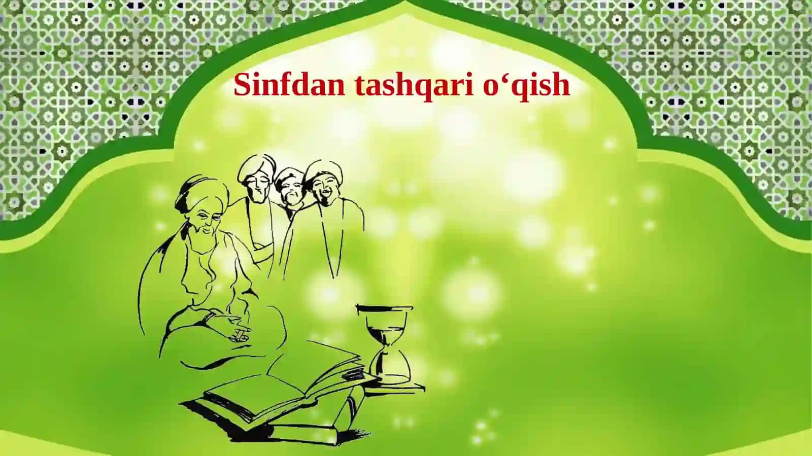 Sinfdan ta'shqari o‘qish 2