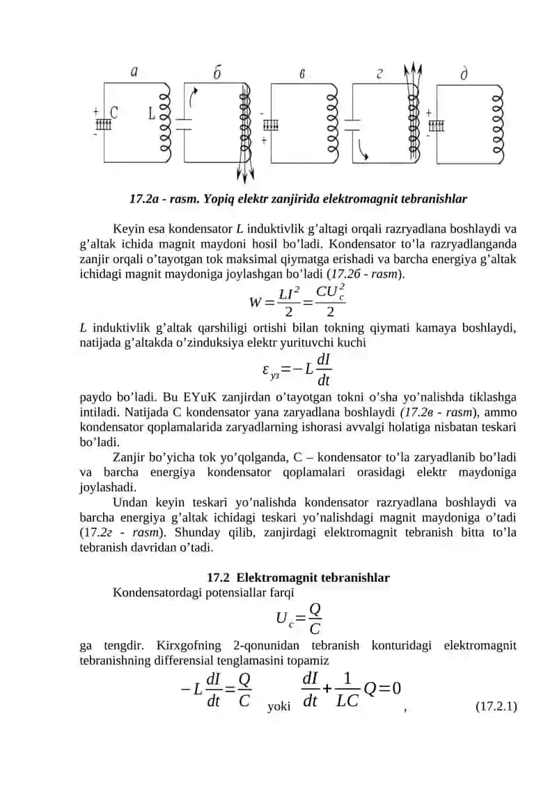 Tebranish konturi 2