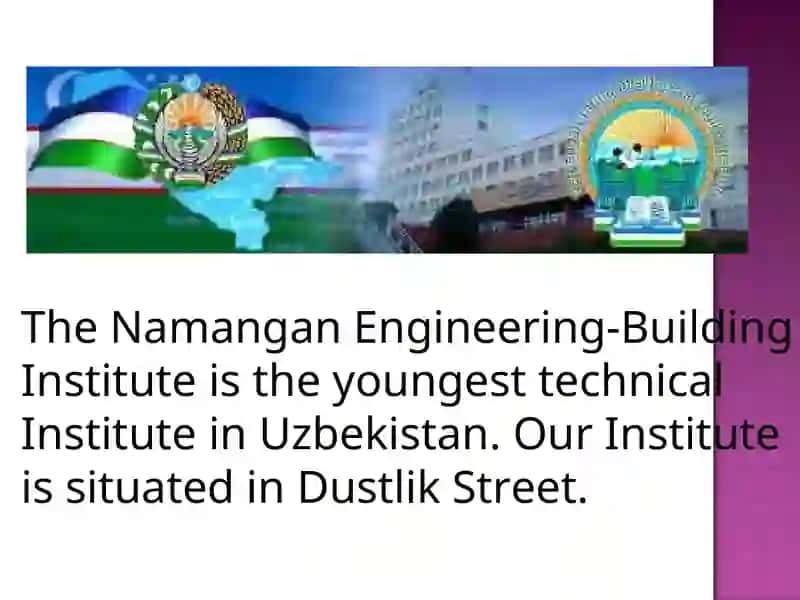 Namangan Engineering-Building Institute 2