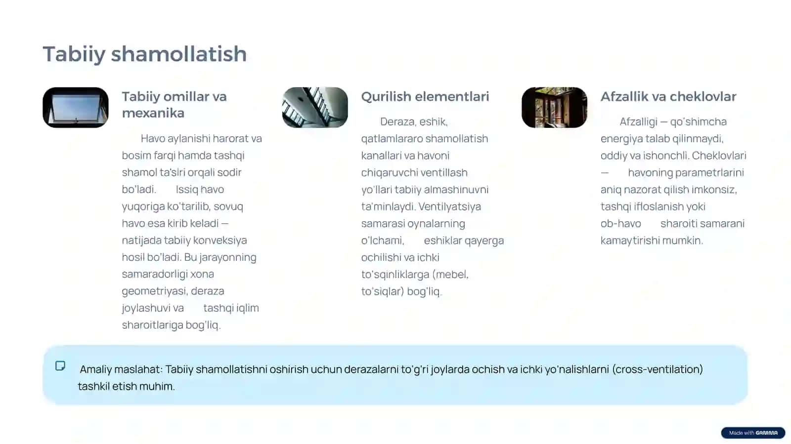 Shamollatish tizimlarini tekshirish.pptx 2
