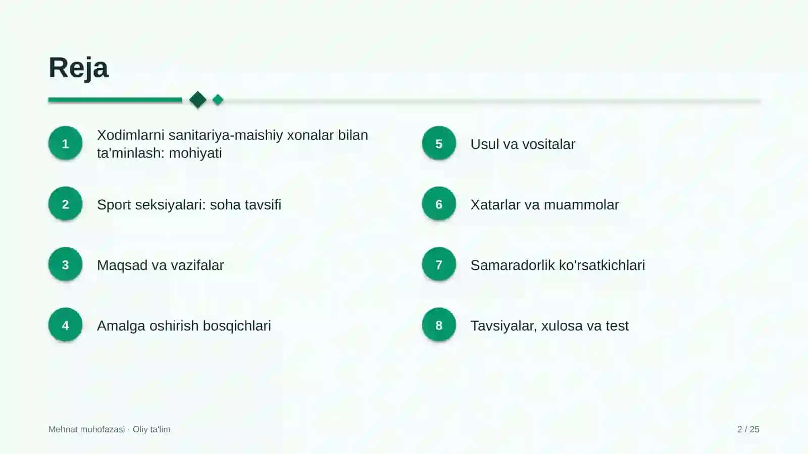 sport seksiyalarida xodimlarni sanitariya maishiy xonalar bilan ta'minlash 2184 2