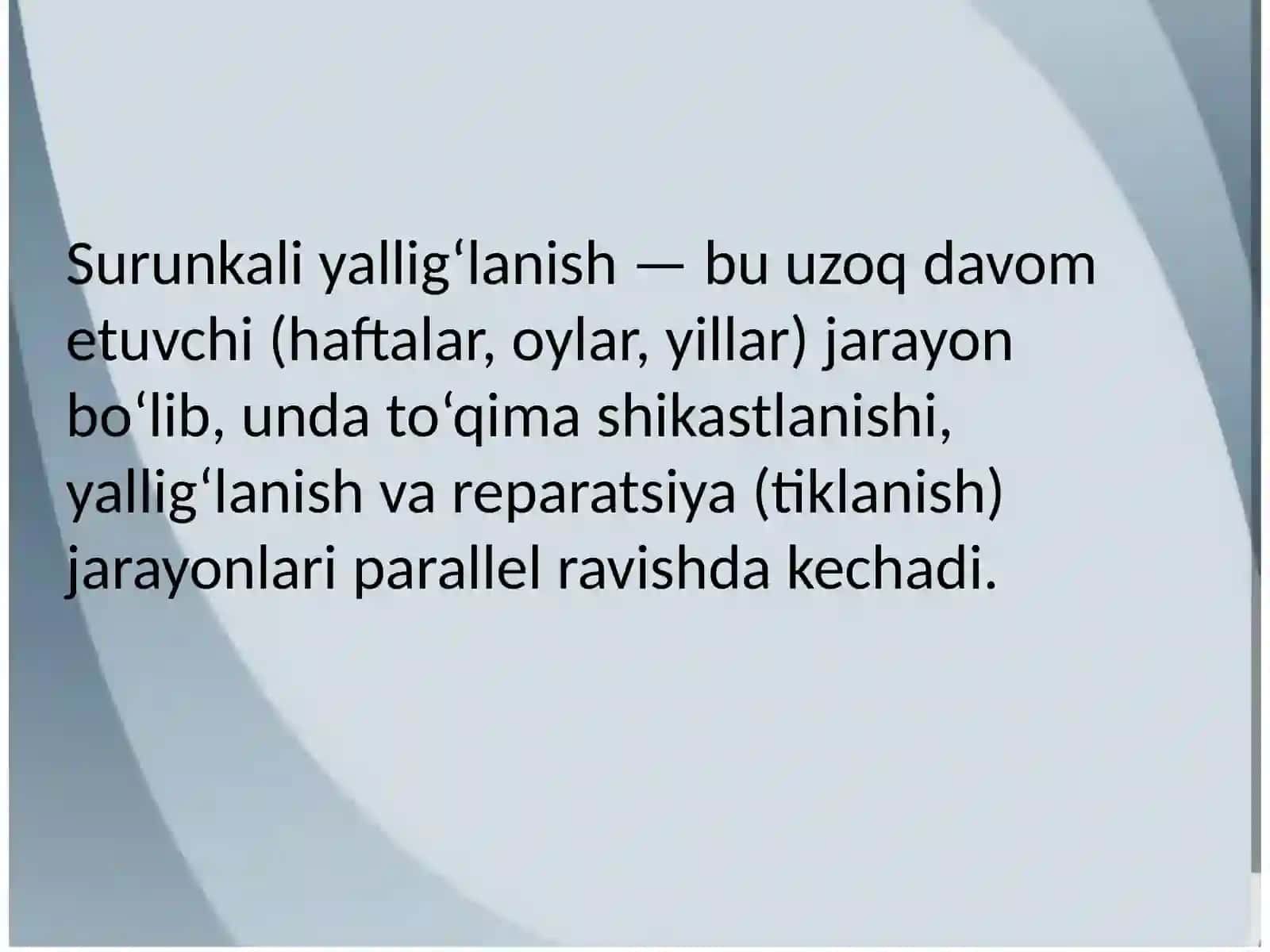 Surunkaliyallig‘lanish 2